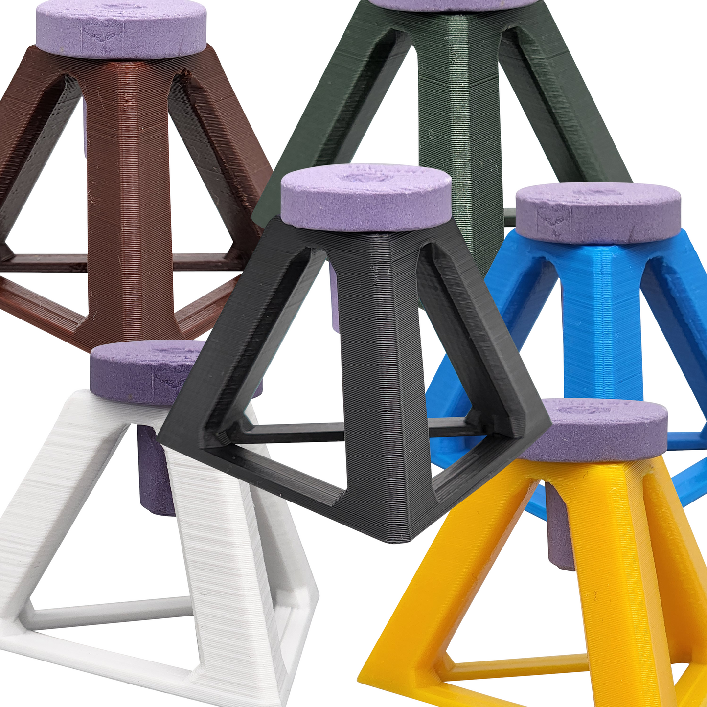 Coral Frag Holders - Pyramid Shaped Plug Stand