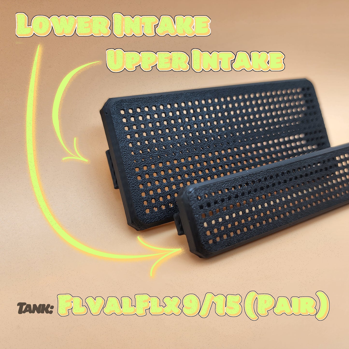 Overflow Covers for Aquarium Filter Intakes (Many Tank Models)